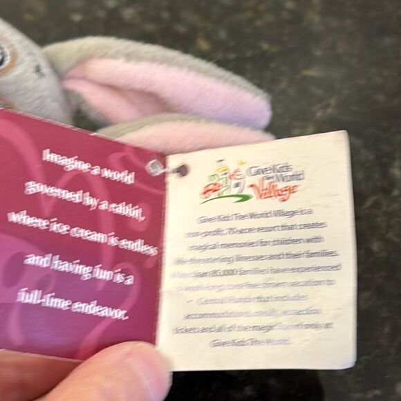 Give Kids the World Village 2014 Mayor Clayton Plush Bunny Rabbit 11" NEW NWT - Picture 9 of 10